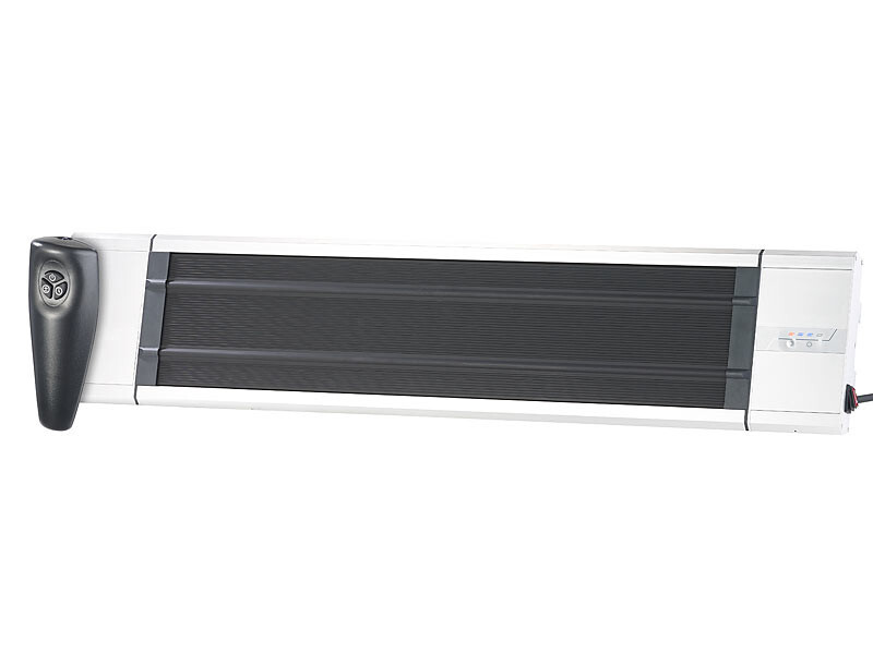 Chauffage radiant infrarouge 2400W RA-324 chaleur instantanée IP55