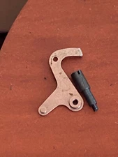 VINTAGE SETTING LEVER WITH SCREW FOR  16 SIZE HAMILTON 992B, 21 JEWEL