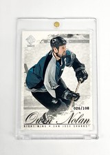 MINT #/108 SILVER PARALLEL 2001-02 Private Stock #86 Owen Nolan San Jose Sharks 