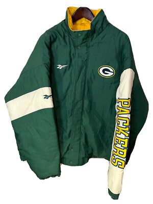 Vintage NFL Pro Line Authentic GREEN BAY PACKERS Full-Zip Jacket 