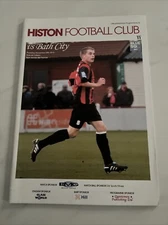 Histon FC Vs Bath City FC 25th November 2010 Blue Square Bet Premier