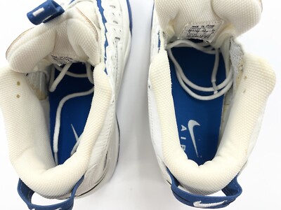 1996 Nike Air Zoom Challenge II Andre Agassi White Blue Spark Sz 8