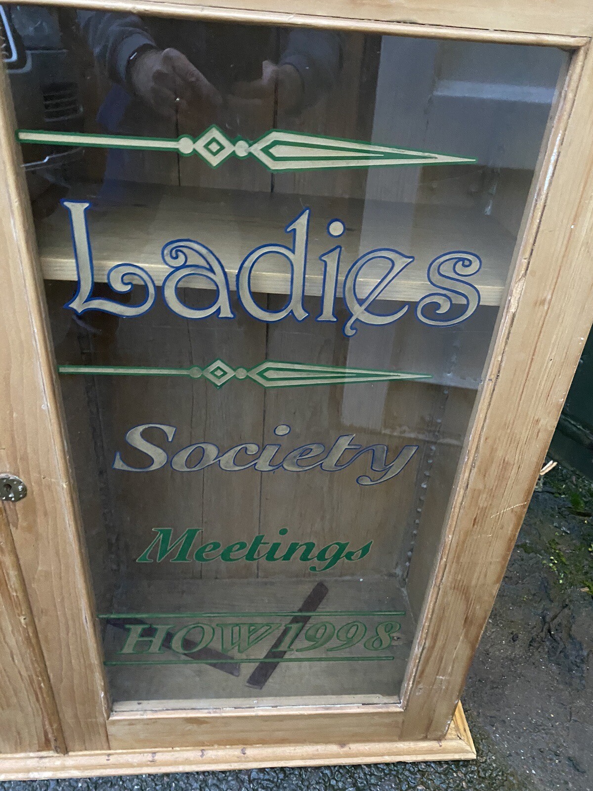 Antique Pine Display eBay