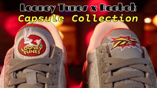 REEBOK CLASSIC LEGACY AZ LOW RUNNING MEN SHOES LOONEY TUNES GREY SIZE 8.5 NEW - Picture 2 of 13