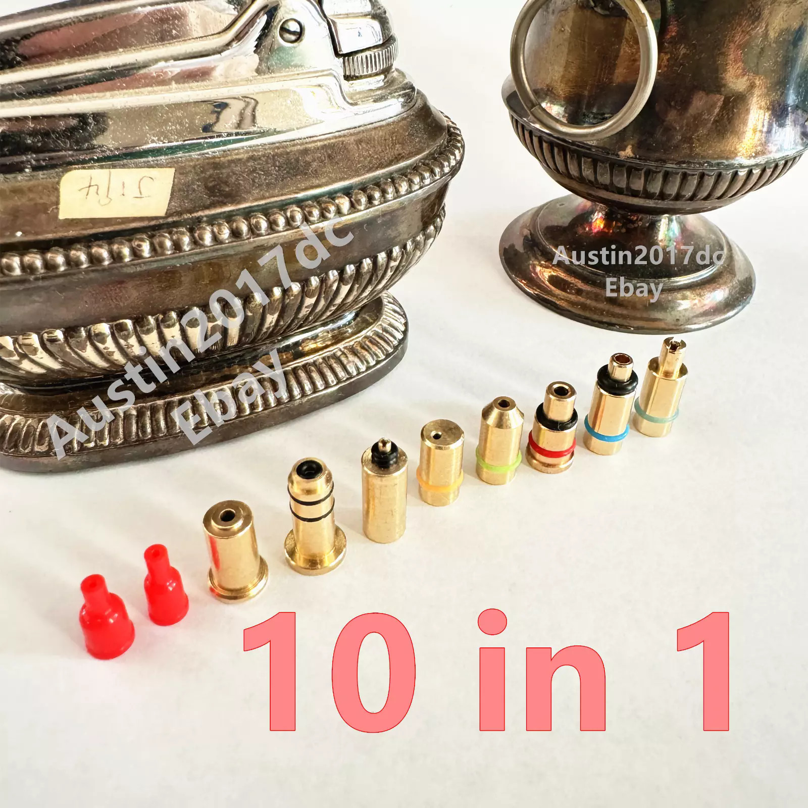 Gas Refill Adapter 10 In 1 Set Dupont Dunhill Flaminaire