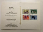 SWITZERLAND 1958 FDC FOLDER SAFFA Expo Salvation Army Ans Anni