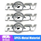 <!--F#f_0-->HSV Chrome Logo Badge - Boot or Side Skirt Emblem For Holden VT VX VY VZ VE VF D<!--F/-->