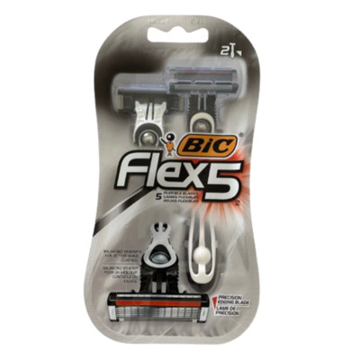 BIC Flex 5 Disposable Men's Razors (Pack of 2)