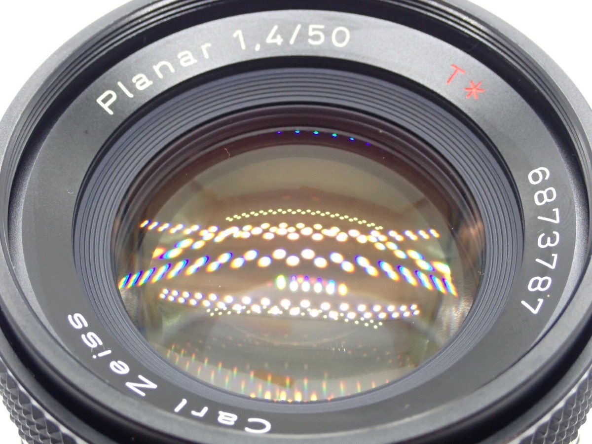 ✨安心保証✨CONTAX Carl Zeiss 50mm f/1.4 MMJ 作例あり】CONTAX Carl Zeiss Planar T* 50mm F1.4 MMJ 整備済