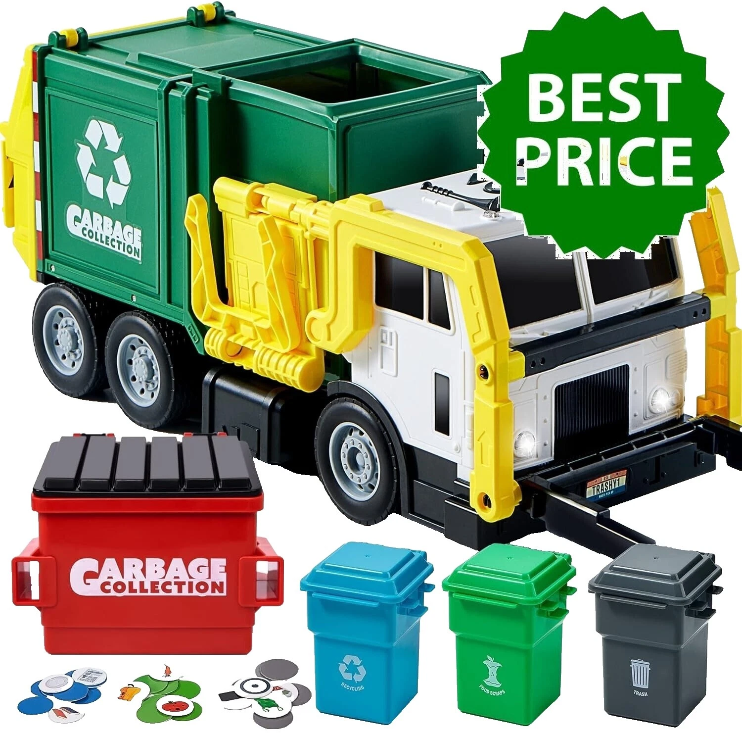 Vintage Manufacture Diecast Garbage Trucks