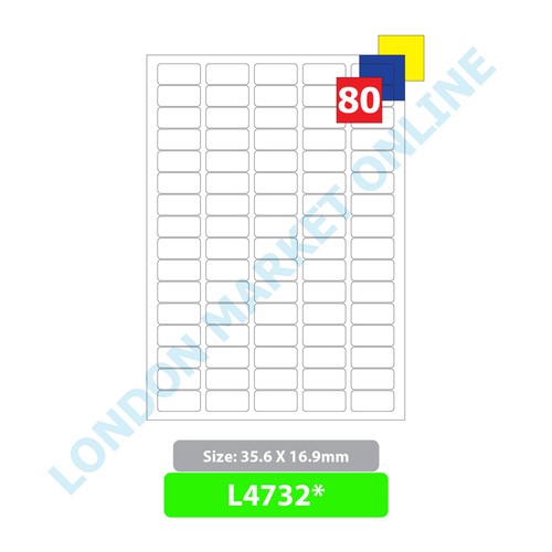 Address Label A4 Self Adhesive Inkjet Copier Laser 1 2 3 6 8 10 12 27 labels FBA - Picture 18 of 19