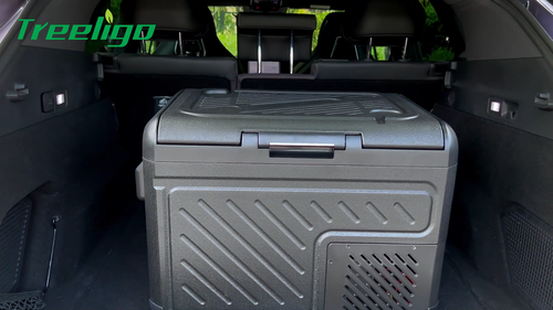 12V/24V 42QT/40L Car Refrigerator Single Zone Mini Portable Fridge for RV Van - Video 1 of 1