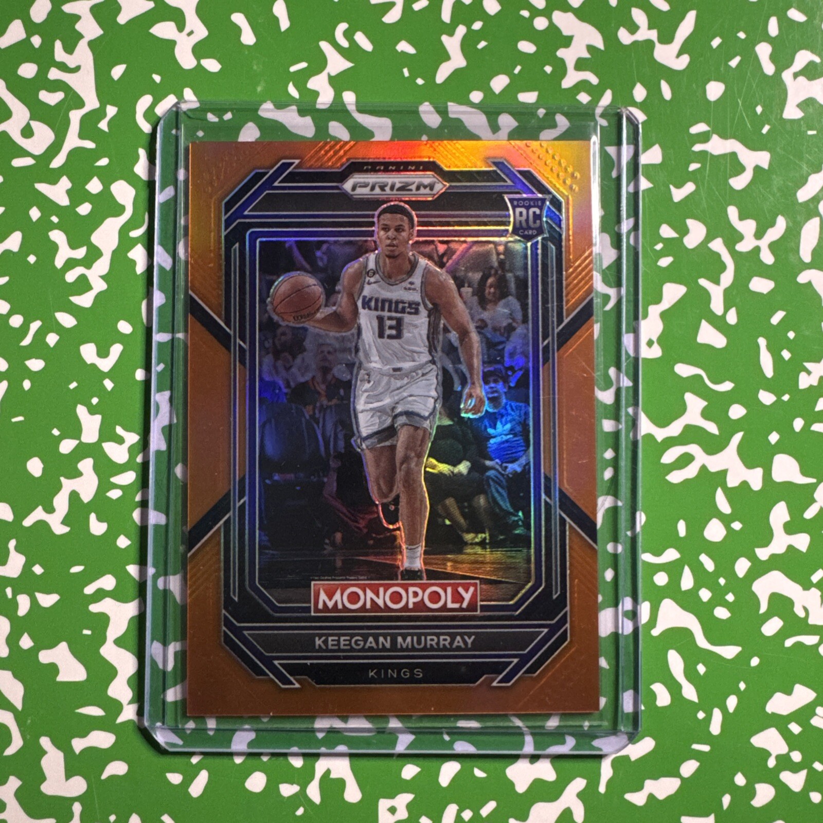 2022-23 Panini Prizm Monopoly - #78 Keegan Murray (RC) Orange /124