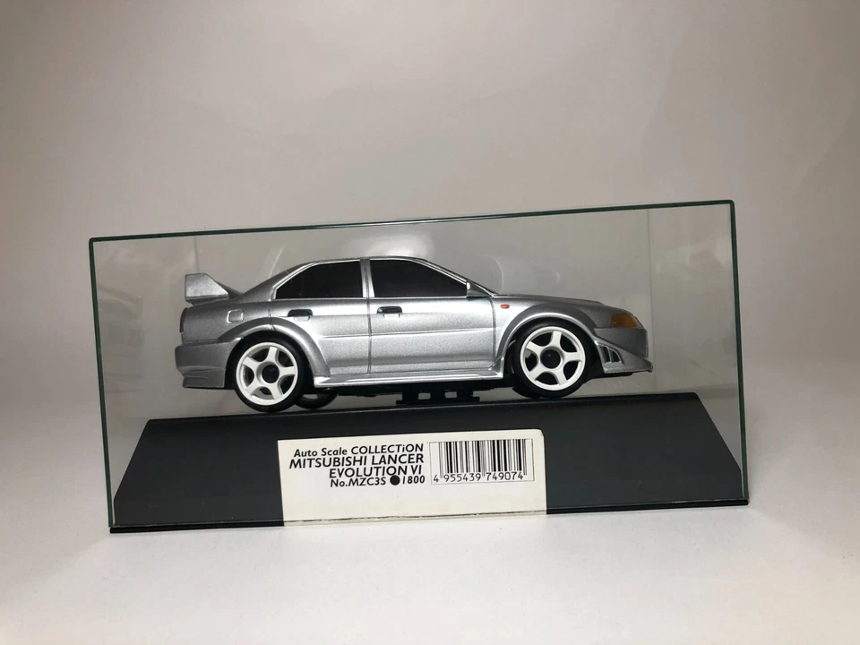 Kyosho Mini-z body MITSUBISHI LANCER EVOLUTION VI Silver MZC3S - Image 4 of 4
