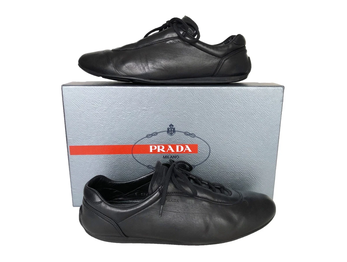 Second-Hand Fashion: Men's Used Prada Sneakers