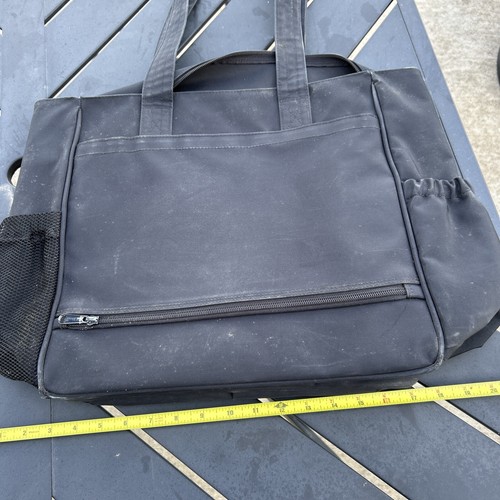 LL Bean Tote Bag Polyester Exterior Baby Bag Large Outdoor Multiple Pocket Purse - Picture 10 of 13