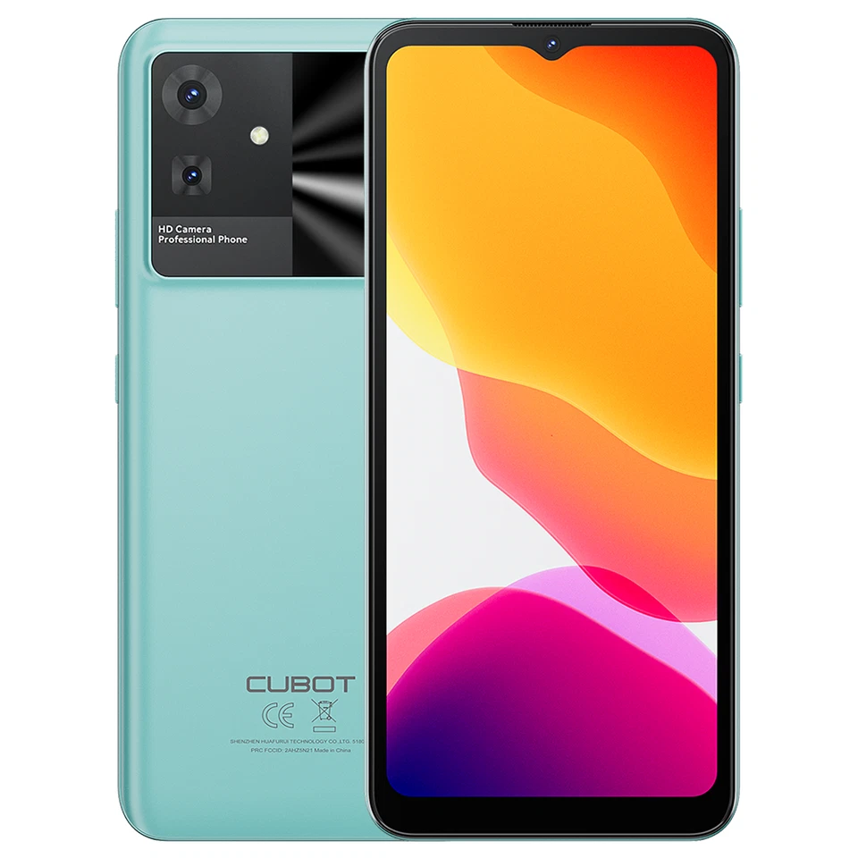 CUBOT Note 21 Handy Ohne Vertrag 128GB ROM Smartphone Android 13 Face ID GPS