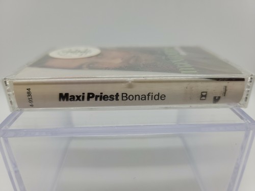 Maxi Priest Bonafide Music Cassette 1990 Vintage Brand New Sealed - Picture 3 of 3