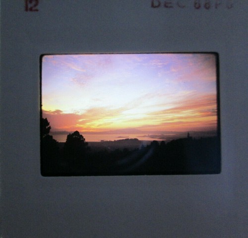 Vintage 1968 Color Slides Misc. Lot of 35 Auto Meet - Sunset - Christmas Tree - Picture 10 of 12
