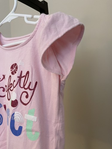 GYMBOREE GIRLS SZ 4T “Perfectly Sweet” Short Sleeve Tee - Picture 4 of 6