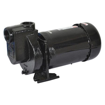 Dayton 2Zxp4 Self Priming Centrifugal Pump, 1 Hp, 208 To 230/460V Ac, 3 Phase,