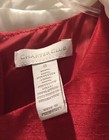girls formal dress size 8 Red Color With Capelet — photo 2