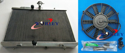 56mm aluminum radiator & Fan for NISSAN X-TRAIL T31 2.5L Petrol 2007-2013