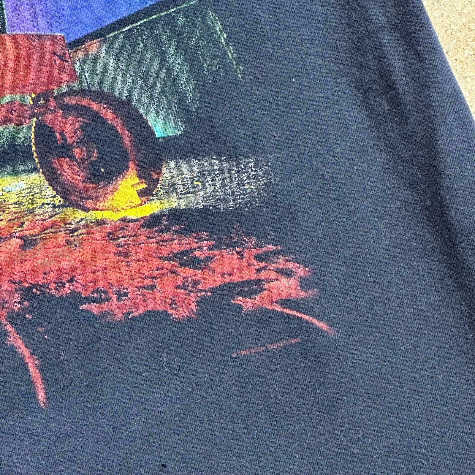 1995 The Tractors Country Rock Band Vintage Graphic T… Gem