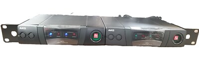 Lot Of 2 AKG APS4 Antenna Power Splitter. NO Power Supply. *READ *