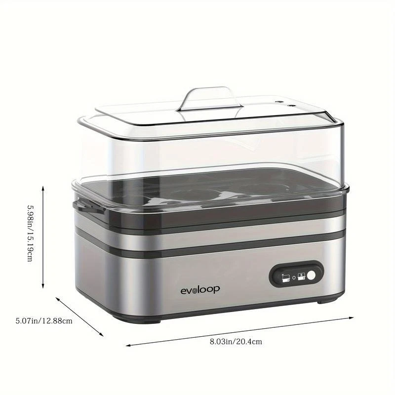 6-Cup BPA-Free Electric Egg Cooker for Perfect Hard Boiled Eggs