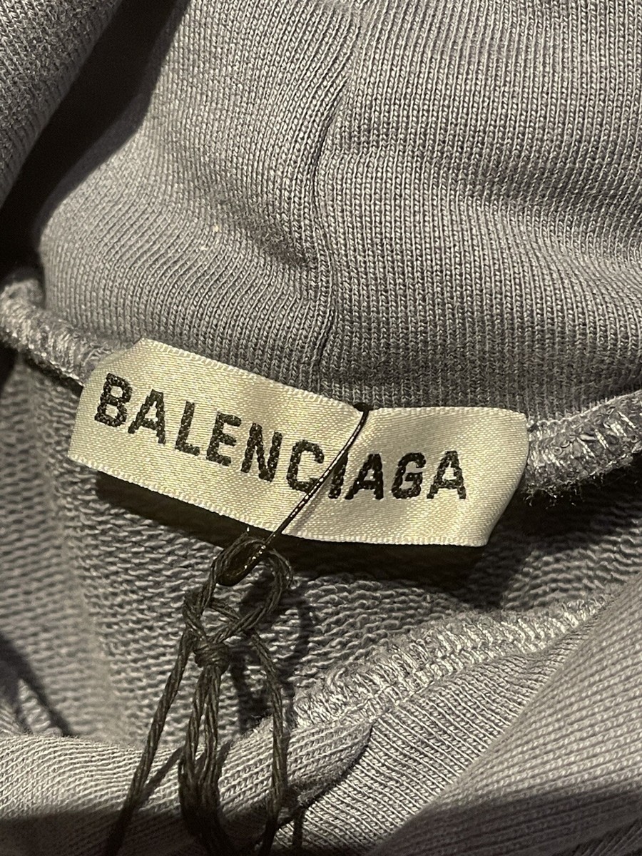 バレンシアガ　スタッツ付き トップス Men's Oversized Jacket in Midnight Blue | Balenciaga US
