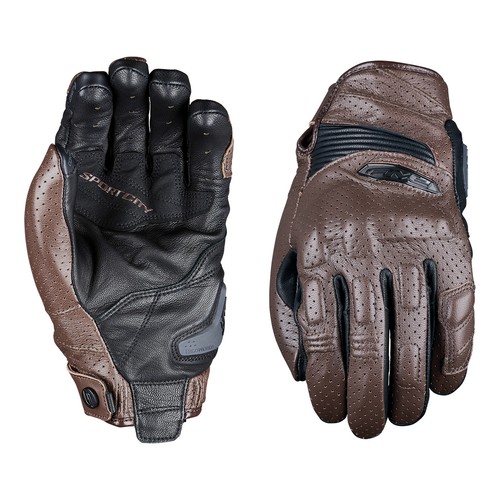 Five 5 Gloves 03 URBAN SPORT CITY EVO Leather Men's Motorcycle Size S~XXXL Brown - Bild 1 von 10