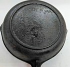 6 1/2" Vtg.  BSR No 3 Cast Iron Skillet Fry Pan 2 Pour Spouts USA heat ring — photo 6