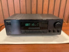Vtg 90s Onkyo TX-8211 Home Audio Amplifer FM/AM Stereo Receiver No Remote TESTED