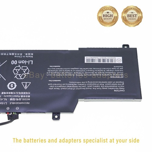 Genuine New NL40BAT-4 Battery for CLEVO NL41MU NL51NU SCHENKER Work 14 Base - 第 5/6 張圖片