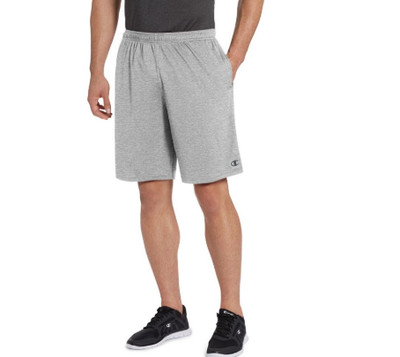 Champion Men's Grey Core Training Sport Shorts, US XL