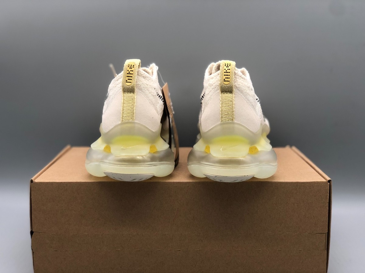 NIKE ☆ Air Max Scorpion Flyknit Cream Lemon Nike Air Max Scorpion Flyknit Lemon Wash Light Cream