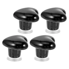 4 Pcs Toilet Flush Button Pusher Helper Cute Aid Lid Cover Heart Shape