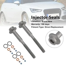 Fuel Injector Ring Washer Seal Bolt 03L130277B Fit VW Caddy 1.6TDI A2C59513554,.