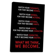 гобелены Inspirational Wall Art Watch Your