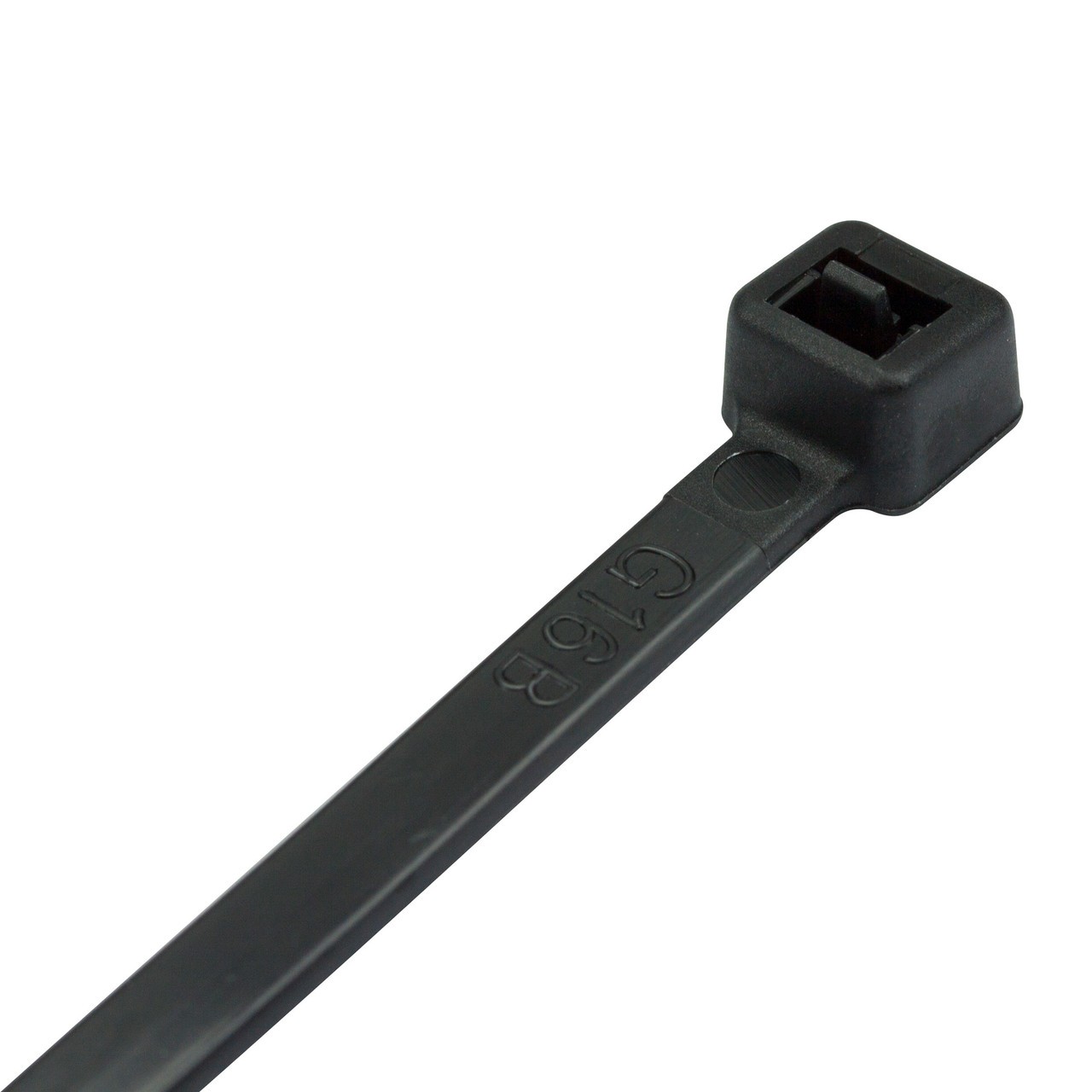 KrimpTerm CT8-B 300mm x 4.8mm (22kg) Black Nylon Cable Ties (100 pack)