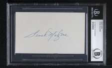 Authenticated Auto Cut Signatures/Notecards/Photographs Frank Malzone Auto h3a