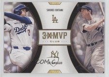 2025 Topps Welcome to the Club: 3x MVP Duals Shohei Ohtani Joe DiMaggio HOF 1m00