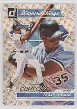 2023 Panini Donruss Diamond Kings On Fire 28/75 Frank Thomas #4 HOF 2a9