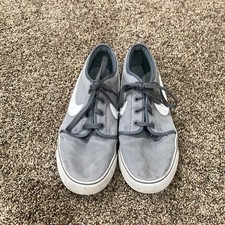 Nike Toki Low Shoes Mens Size 9.5 Gray Skate Sneakers Casual 555272-003 Nike Toki Textile Low Cool Grey for Sale | Authenticity  main image 4