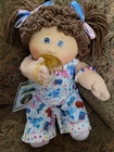 Cabbage Patch Kid, KT Factory Girl, Pacifier Mouth, Adorable!