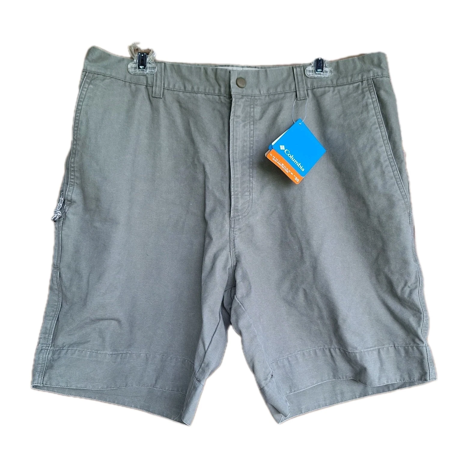 Columbia Omni Shade SPF NWT Mens Shorts Size 36x8 Fishing Hiking Camp Outdoor