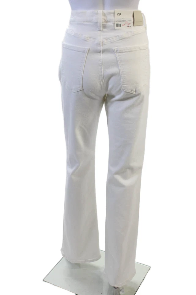 Citizens of Humanity Women White High Rise Jeans Size 29 - Image 3 of 4
