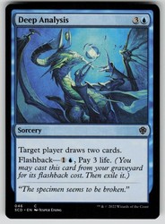 Deep Analysis 46/418 Starter Commander Decks Common