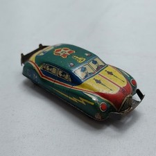 Vintage 1950s G-Men Gangster Crime Tin Litho Toy Car Japan, G-Man, FBI
